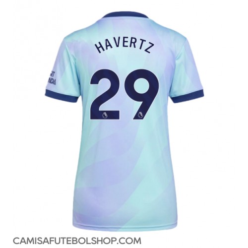 Camisa de time de futebol Arsenal Kai Havertz #29 Replicas 3º Equipamento Feminina 2024-25 Manga Curta